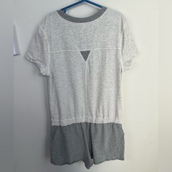 Ivivva Girls Youth Size 14 Gray Short Sleeve Drawstring Romper Girls Athleisure - Picture 8 of 8